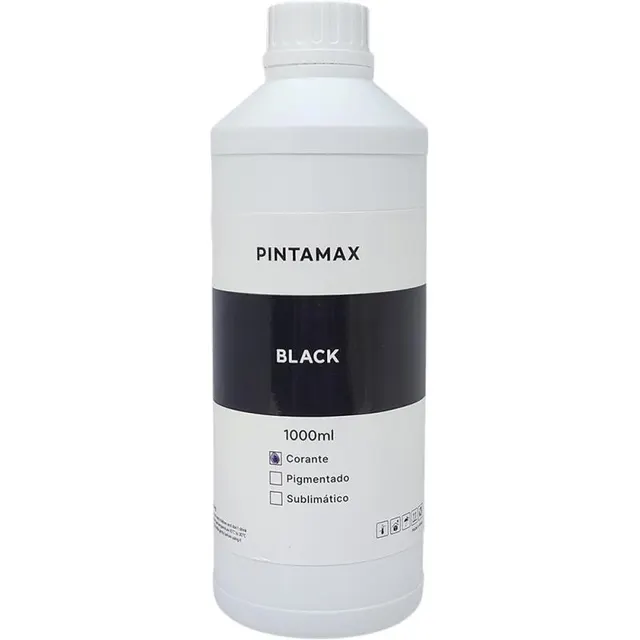 Tinta para Impressora Pintamax Corante 1L – Black