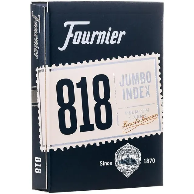Baralho Fournier 818 Jumbo Index 55 Cartas