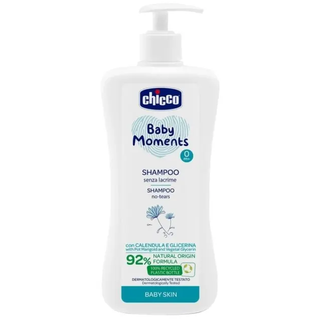 Shampoo Chicco Baby Moments Senza Lacrime – 500mL