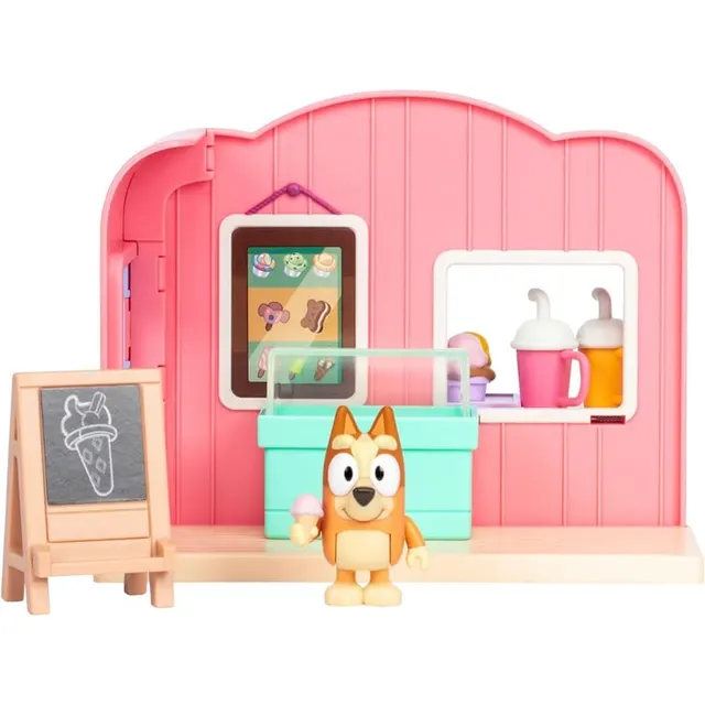 Bluey Ice Cream Shop Playset Moose – 17553