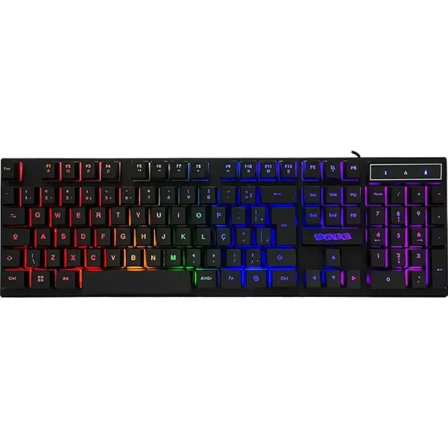 Teclado com Fio Gaming Sate multimedia AK-891 (Português)