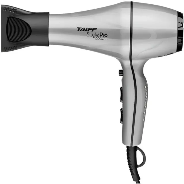 Secador de Cabelo Taiff Style Pro 2000W 220V/50-60Hz – Cinza