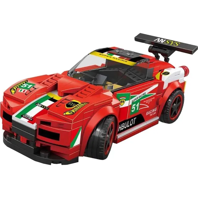 Blocos de Construção Super Champions Supercar Wange – 2875 (164 Peças)