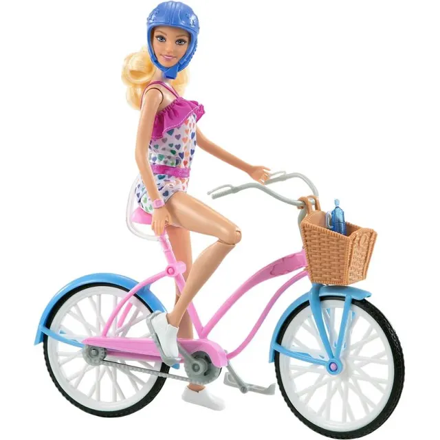 Boneca Barbie Passeio de Bicicleta – Mattel HBY28