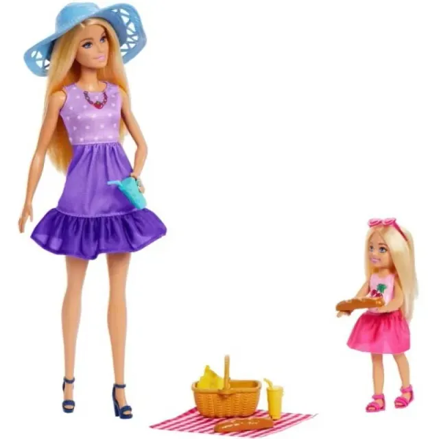 Boneca Barbie Family &amp; Friends Mattel – JBF43