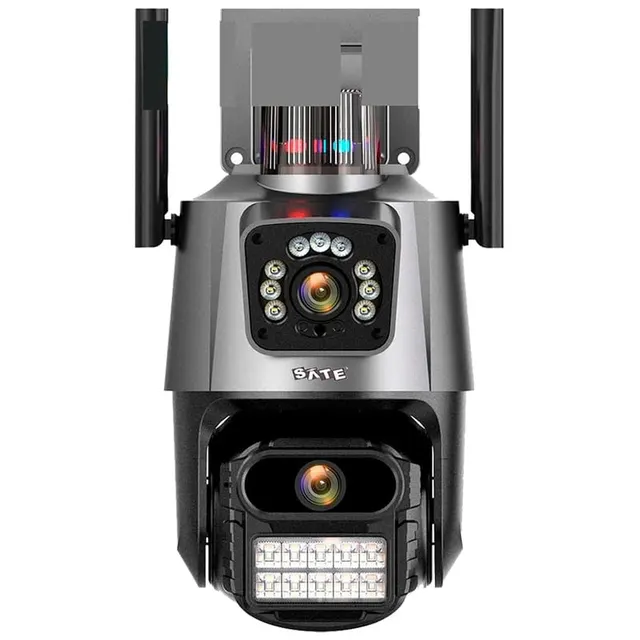Câmera de Segurança IP Smart Sate Outdoor A-CAM009D 4MP Wifi