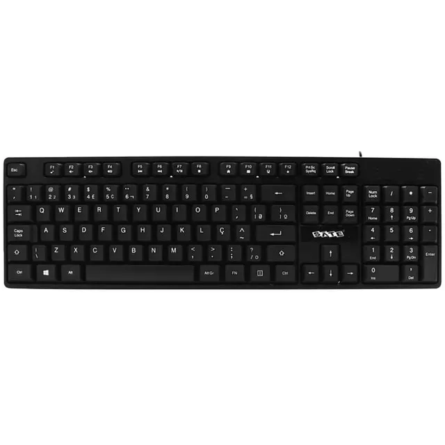 Teclado Com Fio Sate Standard AK-921 (Português) Black