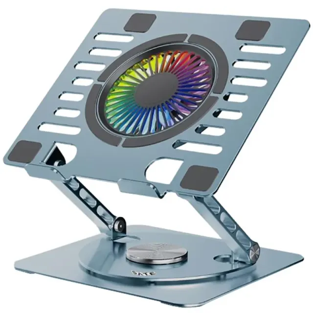 Suporte com Cooler para Notebook Sate A-CP24A 10″ a 16″ RGB/USB