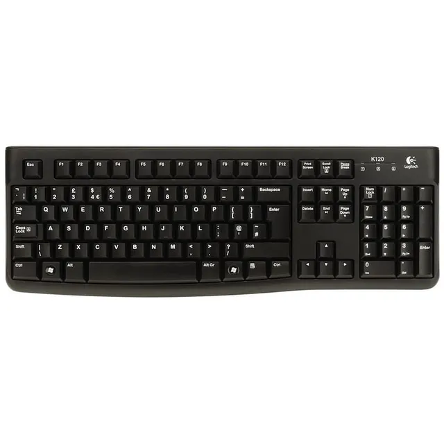 Teclado Logitech K120 USB com Fio (Español)