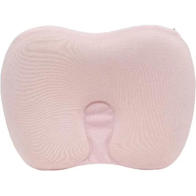 Travesseiro anatômico viscoelástico Buba 10698 (rosa)