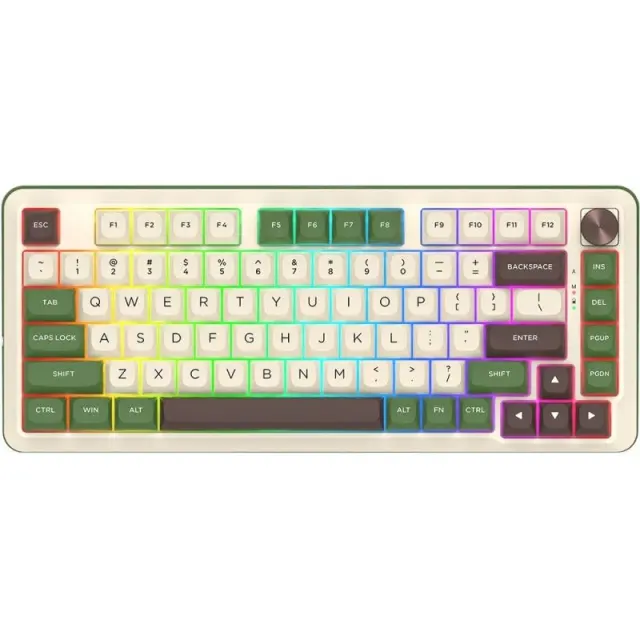 Teclado Gaming Redragon Cyrus Pro K681CGC-RGB-PRO Branco (Inglês – 3 Modos)