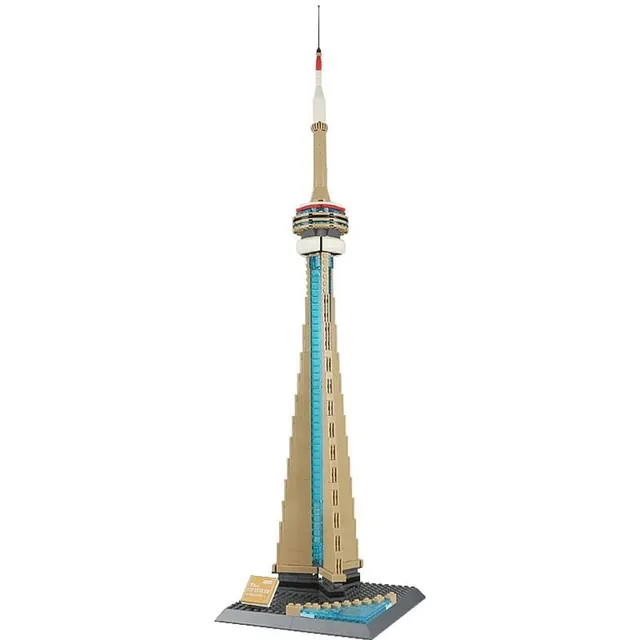 Blocos de Construção Architecture The CN Tower Wange – 4215 (424 Peças)