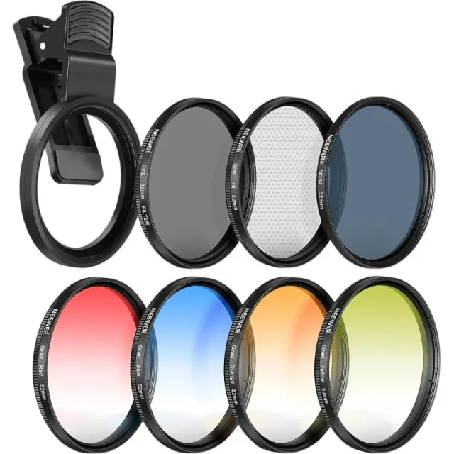Kit Lens Filter para Celular Neewer 52mm – ND32