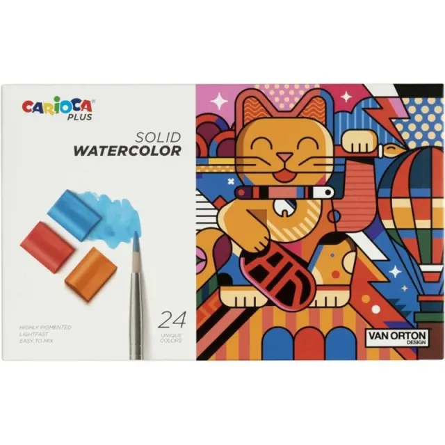 Aquarelas Carioca – 45211 (24 cores)