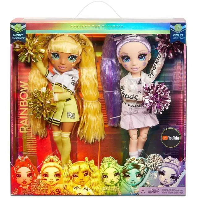 Bonecas Sunny Madison &amp; Violet Willow Rainbow High – 423584C3
