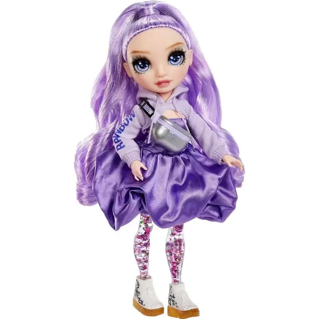 Boneca Viola Rainbow Hight Sparkle &amp; Shine – 427810