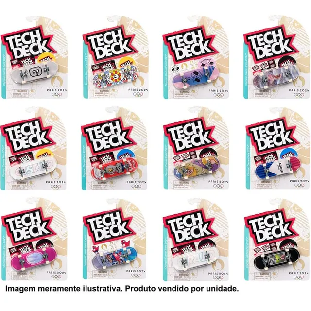 Tech Deck Paris 2024 Spin Master – 6067049 (Diversos)