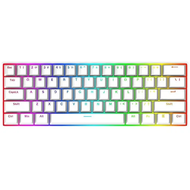 Teclado Gaming Redragon DragonBorn K630W-RGB (Inglês com Fio) Switch Red