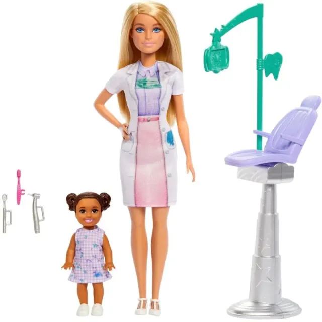 Boneca Barbie Dentist Mattel – JCR74