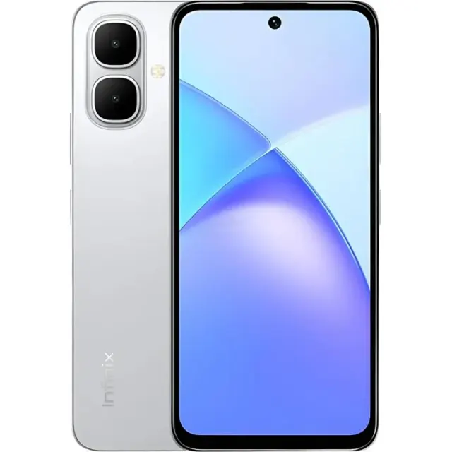 Smartphone Infinix Smart 10 Dual Sim LTE 6.67″ 4GB Expansível/128GB Titanium Silver
