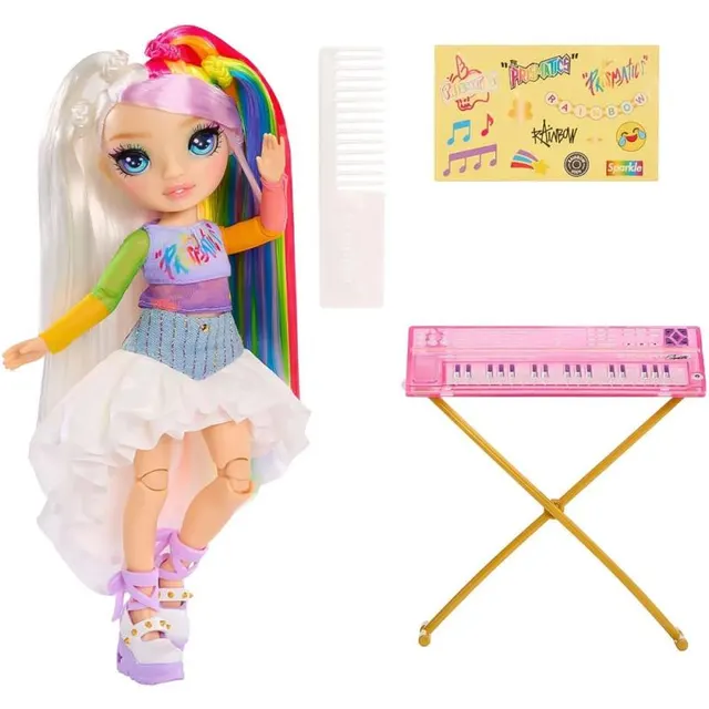 Boneca Amaya Raine The Jr. Rock Band Rainbow High – 565772