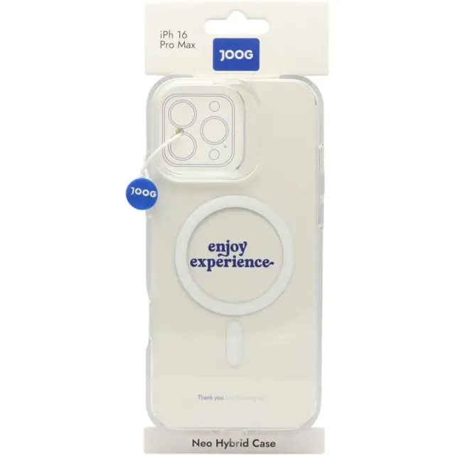Case Joog para iPhone 16 Pro Max Neo Hybrid Clear