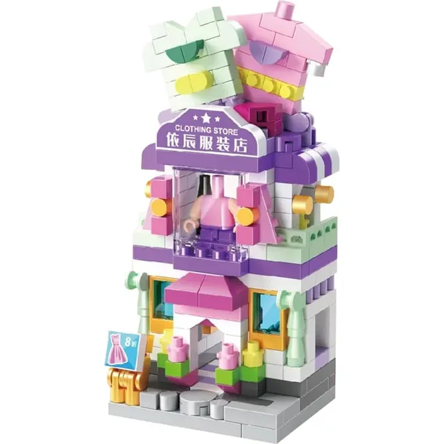 Blocos de Construção Interesting Clothing Store Koco – 02040 (298 Peças)