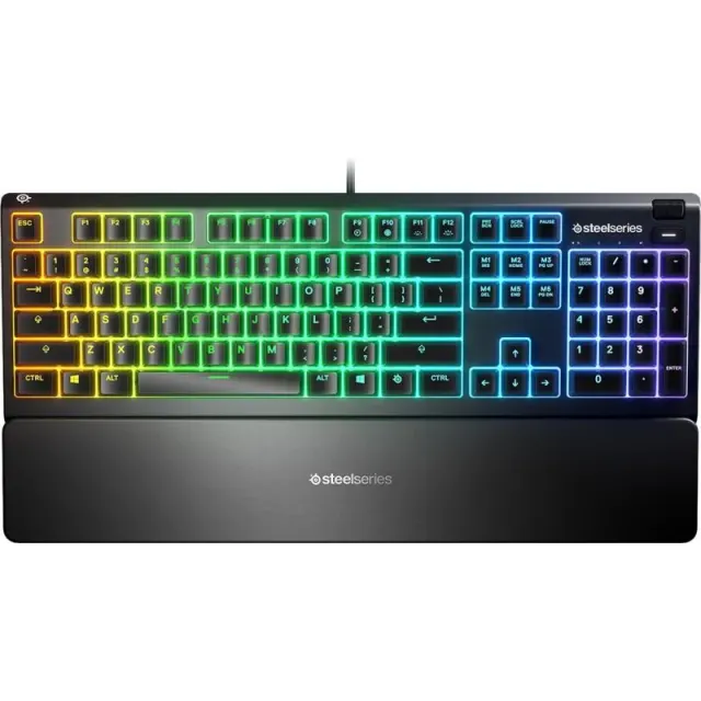 Teclado Gaming SteelSeries Apex 3 BR 64796 – (Português)