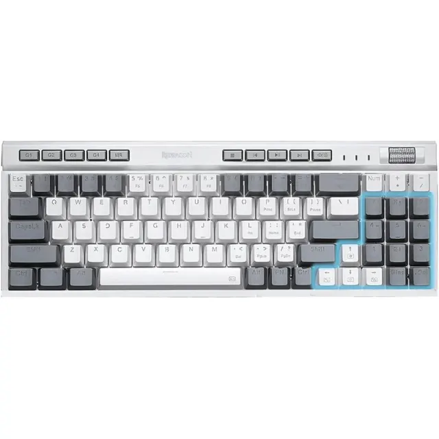 Teclado com Fio Gaming Redragon Magic Wand Se K655WG-RGB (Inglês)
