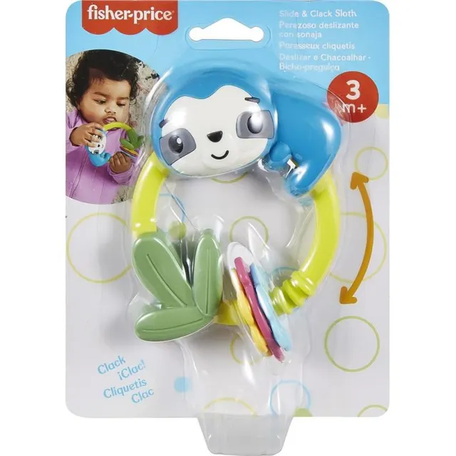 Slide &amp; Clack Sloth Fisher-Price – HKD70