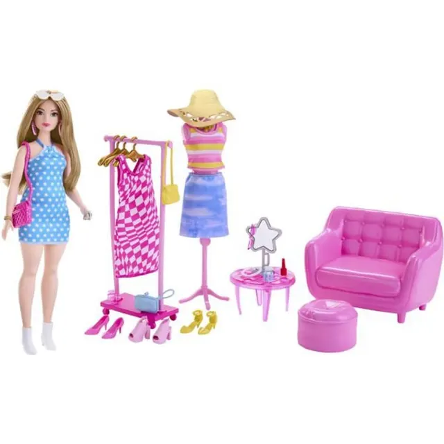 Boneca Barbie Mattel – HPL78 (25 peças)