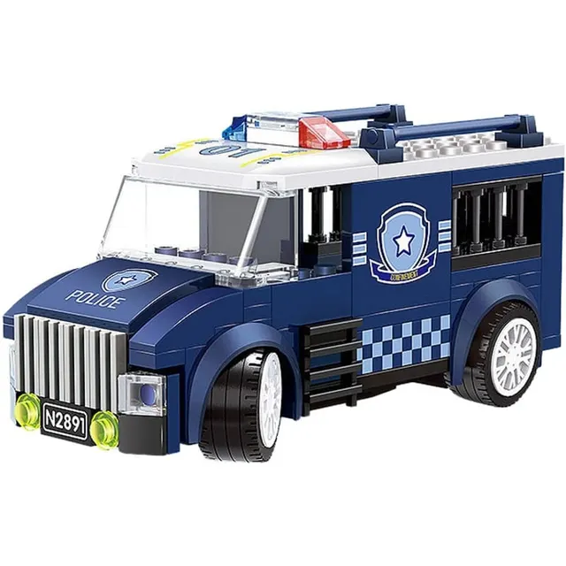 Blocos de Construção Super Champions Citycar Wange – 2891 (99 Peças)
