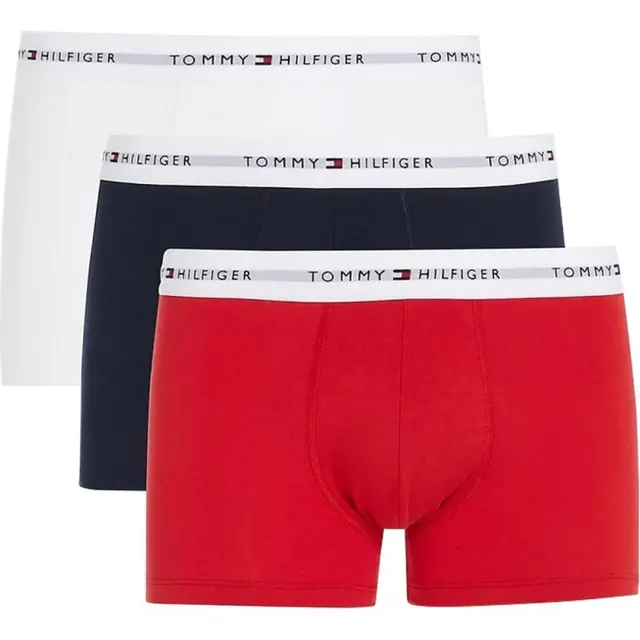 Boxer Tommy Hilfiger UM0UM02761 0UB – Masculino (3 Unidades)