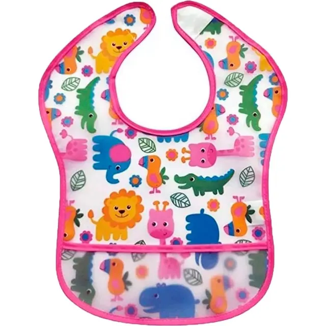 Babador com Bolso Safari Buba – 10657 Rosa