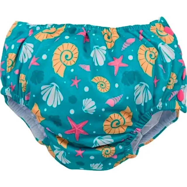 Biquíni de Banho com Fralda Reutilizável Buba – 11777 Conchas – M