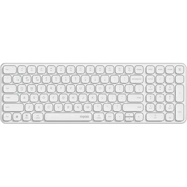 Teclado Sem Fio Rapoo E9350L – White (Inglês)