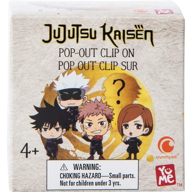 Boneco Chaveiro Jujutsu Kaisen Pop-Out Clip On Yume Toys – 11203