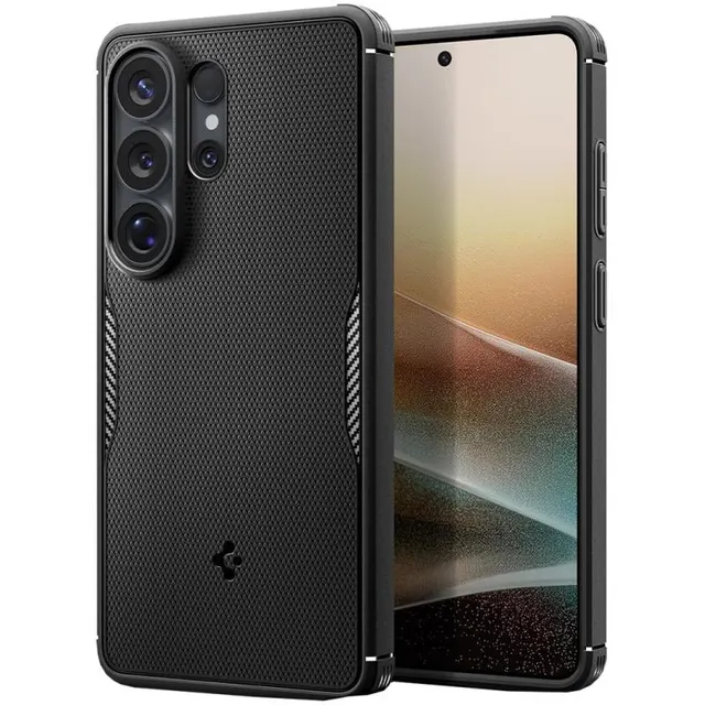 Case Spigen para Samsung Galaxy S26 Ultra Core Armor ACS10690 Matte Black (MagFit)