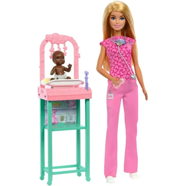 Boneca Barbie Baby Doctor Mattel – JCR72