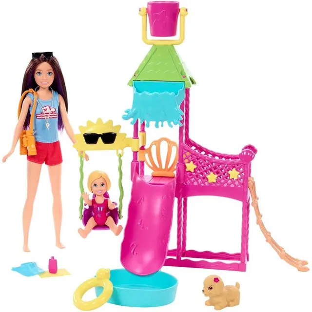 Boneca Barbie Skipper First Jobs Big Babysitting Adventure Mattel – HKD80