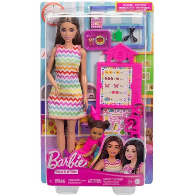 Boneca Barbie Teacher Mattel – JCR71-JCR76