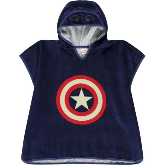 Toalha com Capuz Capitan America Orchestra HGAO6L-BLF – Masculina