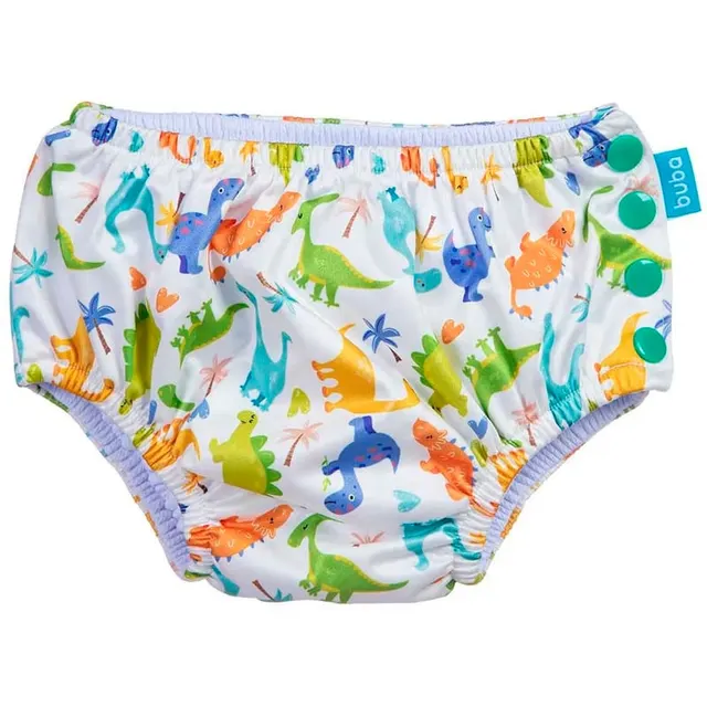 Sunga de Banho com Fralda Reutilizável Buba – 13810 Dinossaurio – P