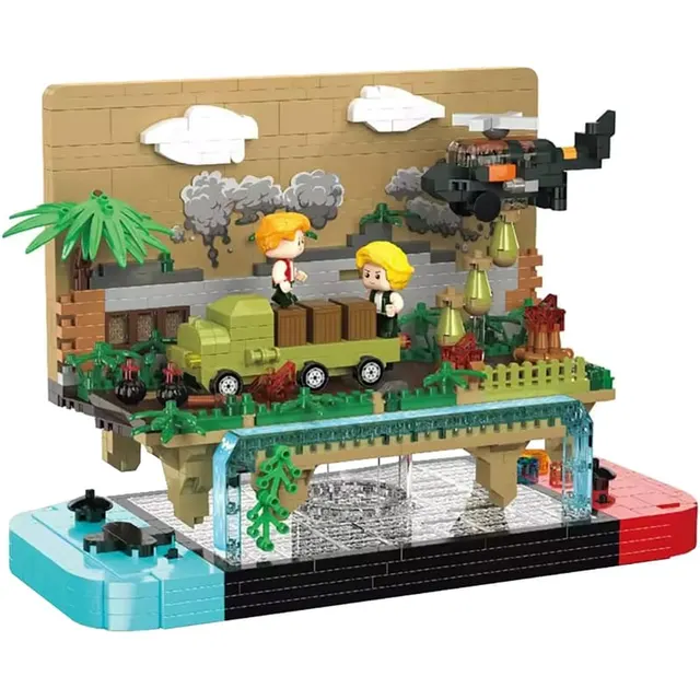 Blocos de Construção Game Space World War II Koco – 03028 (1089 Peças)