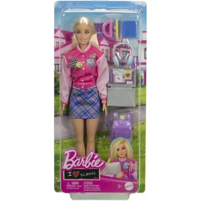 Boneca Barbie I Love School Mattel – HRG84