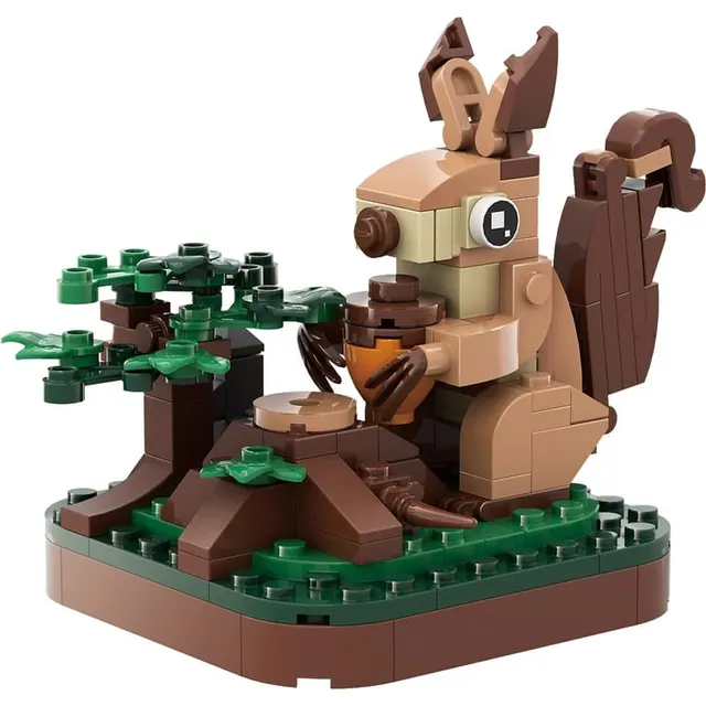 Blocos de Construção The Squirrel Wange – 1622 (133 Peças)