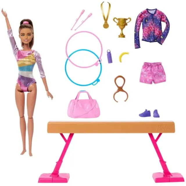 Boneca Barbie Gimnast You Can Be Anything Mattel – HRG53