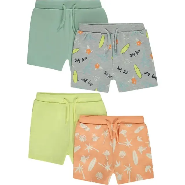 Short para Bebê Orchestra HGAO9Q-ECR – Masculino (4 Peças)