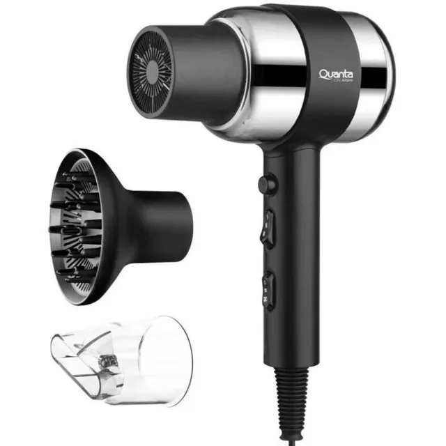 Secador de Cabelo Quanta QTSDC20 1700W 220V – Preto/Cinza