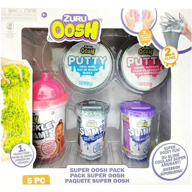 Super Oosh Pack Zuru – 86124 (5 Peças)